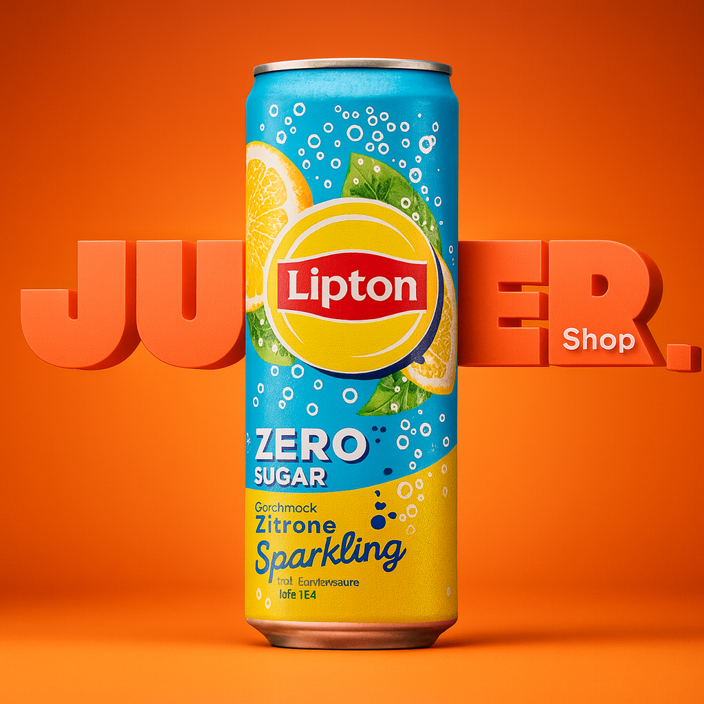 Lipton Sparkling Ice Tea Zitrone ohne Zucker