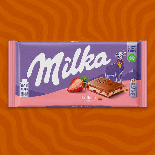 Milka Erdbeere